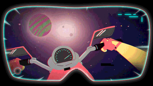 Virtual Reality Space GIF by Team Tumult - Find & Share on GIPHY